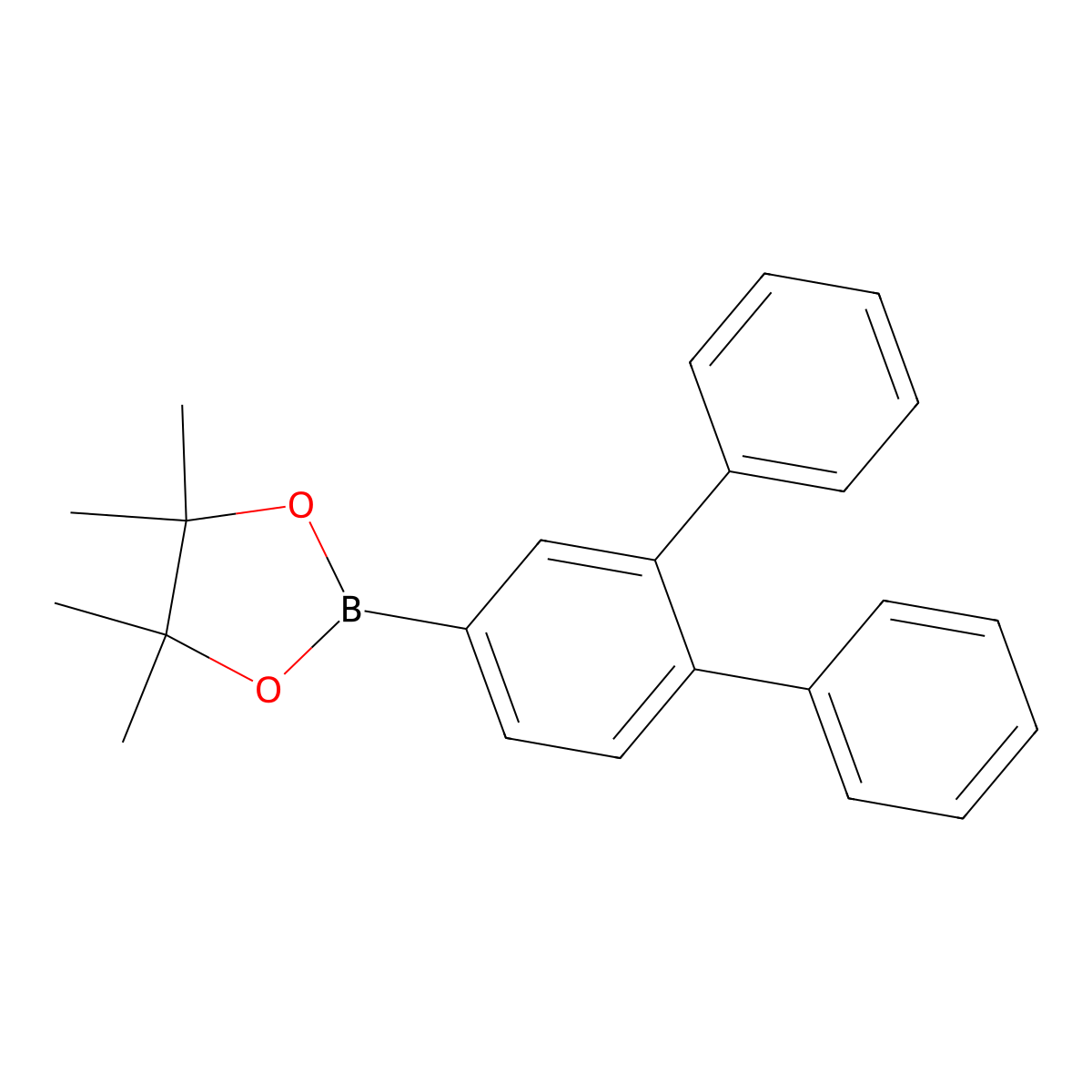 2-([1,1':2',1''-Terphenyl]-4'-yl)-4,4,5,5-tetramethyl-1,3,2-dioxaborolane molecular structure, CAS 2144472-52-4