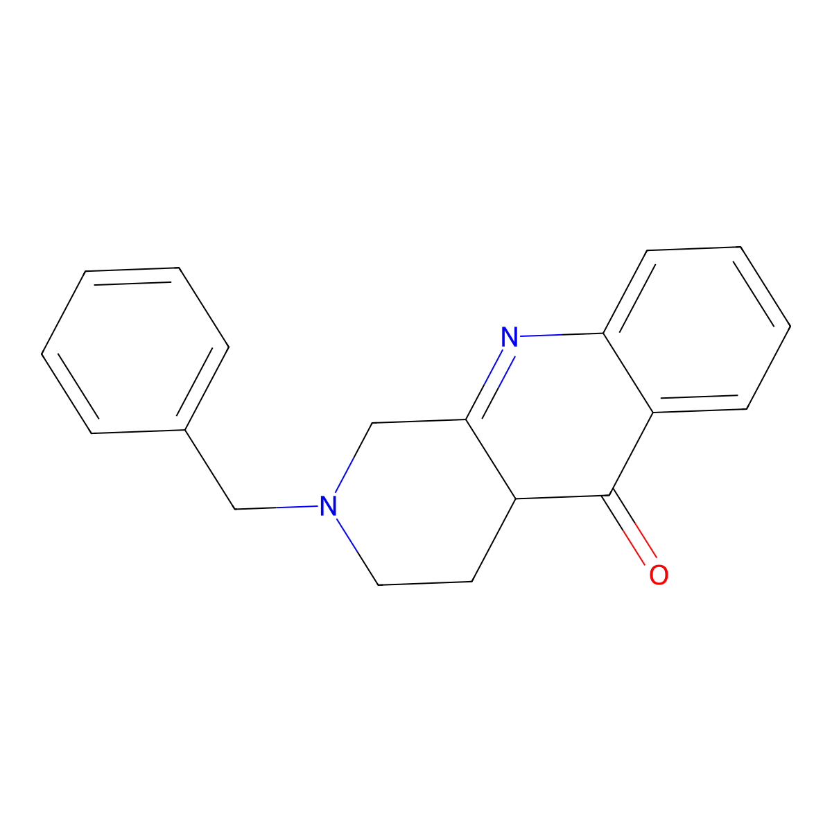 2-Benzyl-2,3,4,4a-tetrahydrobenzo[b][1,7]naphthyridin-5(1H)-one molecular structure, CAS 214551-62-9