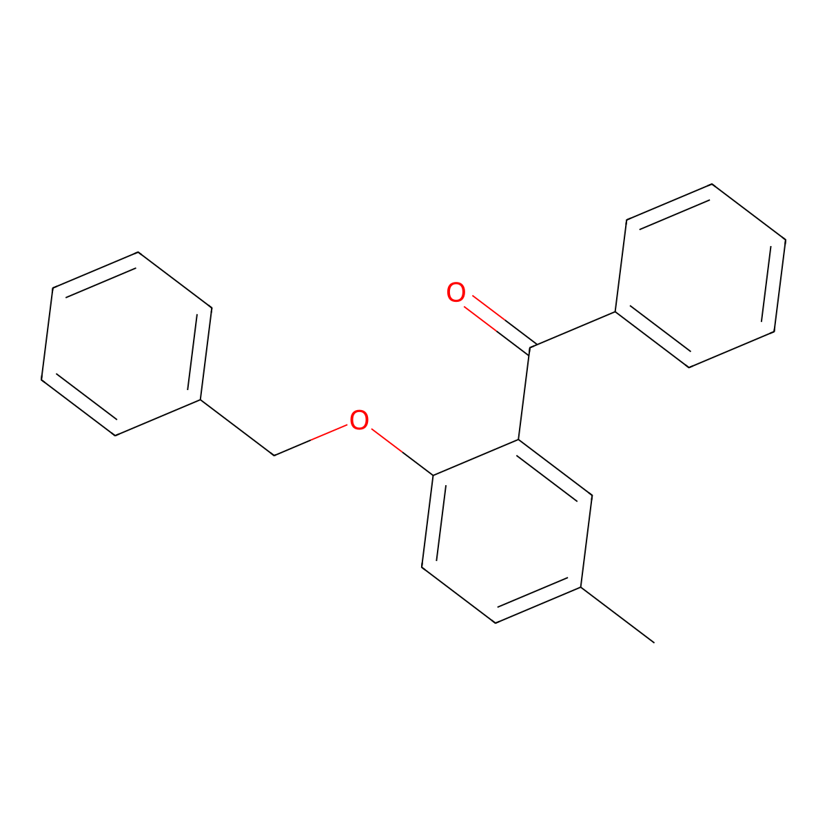 [2-(Benzyloxy)-5-methylphenyl](phenyl)methanone molecular structure, CAS 214601-93-1