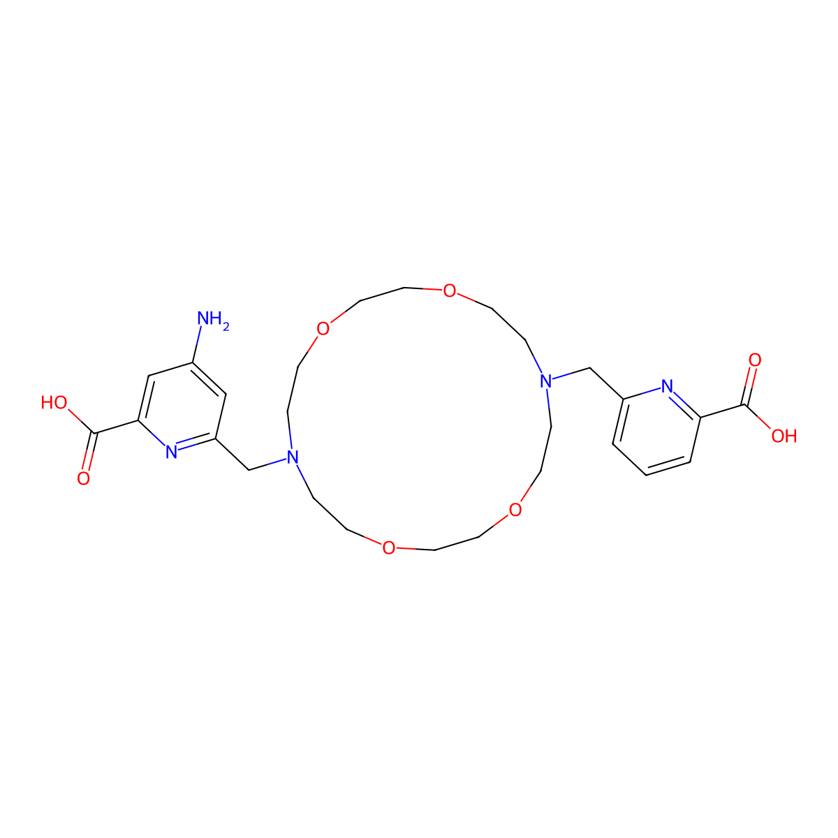 Macropa-NH2 molecular structure, CAS 2146095-13-6