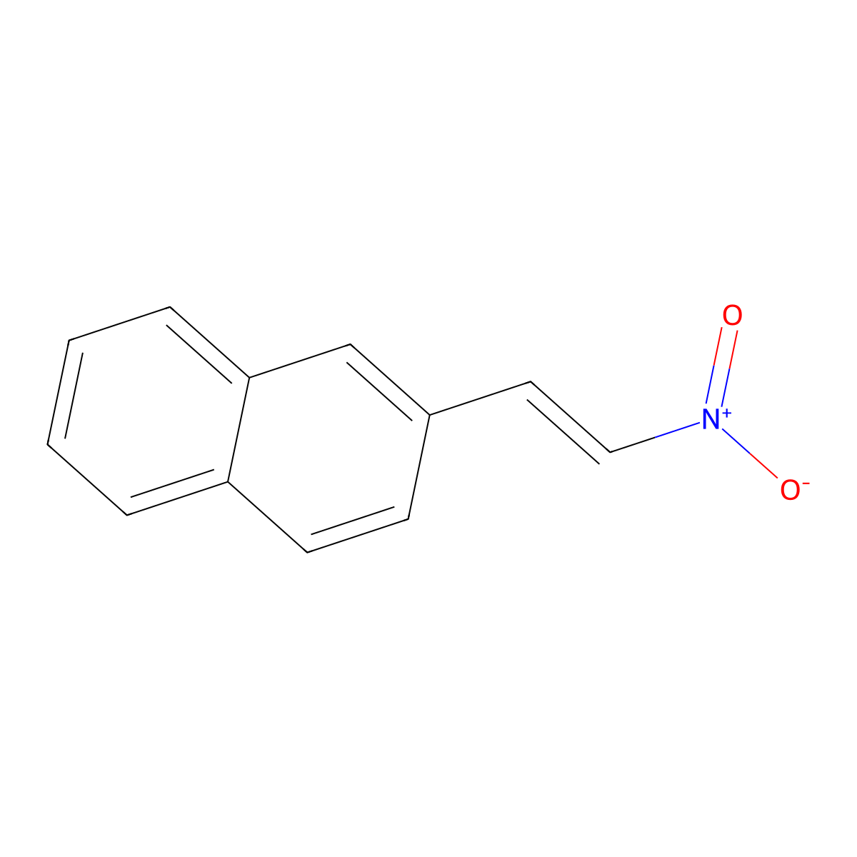 Naphthalene, 2-(2-nitrovinyl)- molecular structure, CAS 21461-46-1