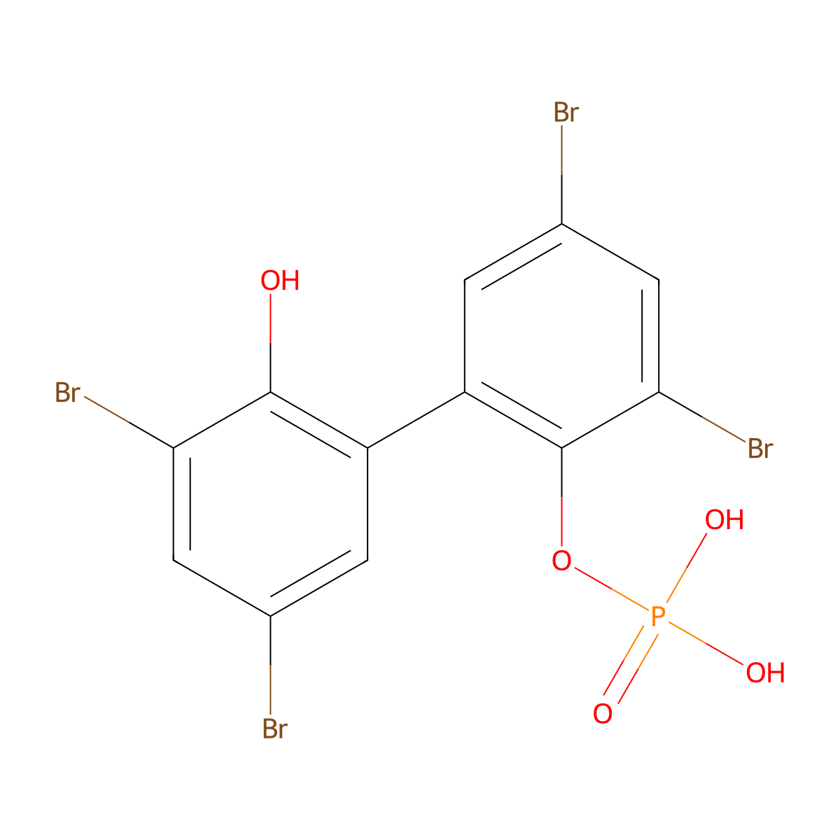 Bromofenofos molecular structure, CAS 21466-07-9