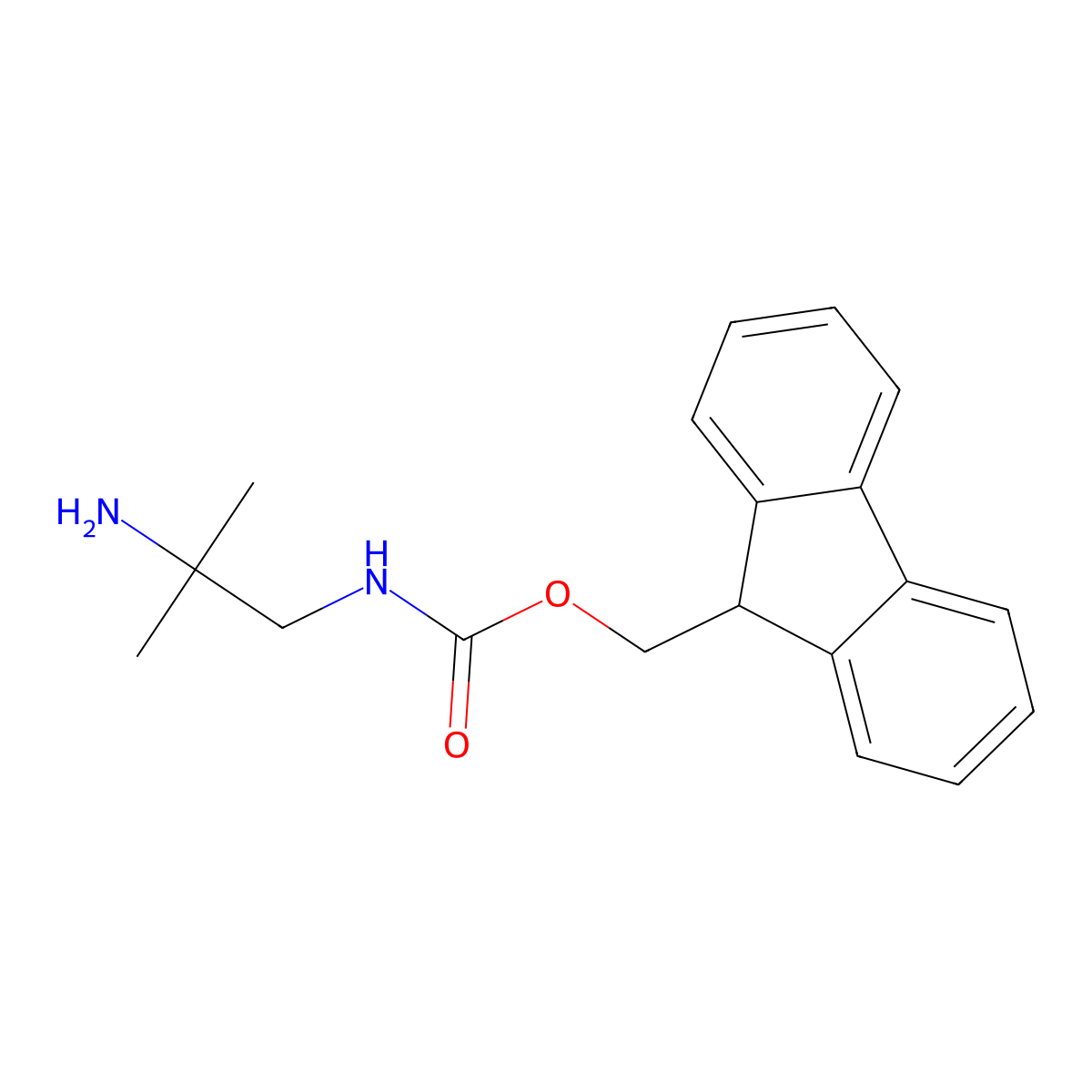 1-N-Fmoc-2-methylpropane-1,2-diamine HCl molecular structure, CAS 2147588-17-6