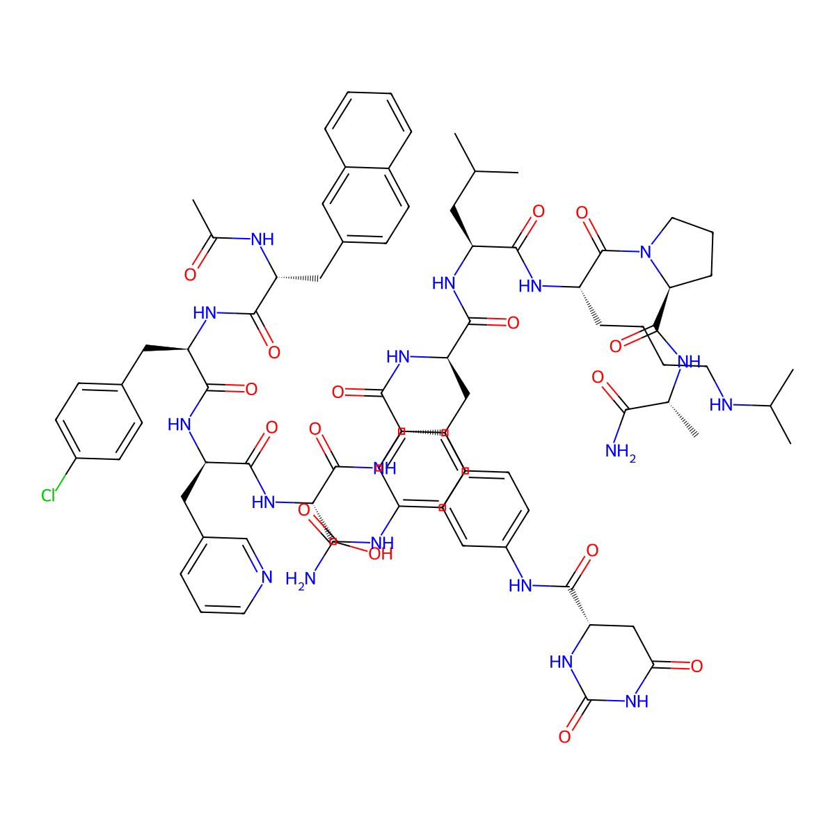 Degarelix molecular structure, CAS 214766-78-6