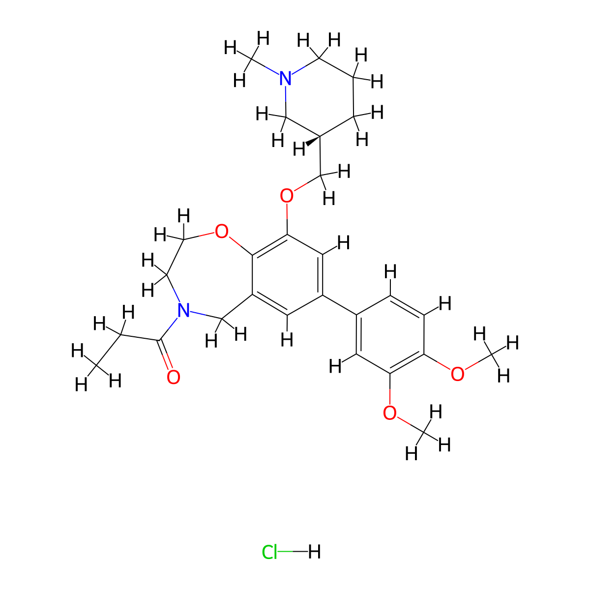 I-CBP112HydrochlorideSalt molecular structure, CAS 2147701-33-3