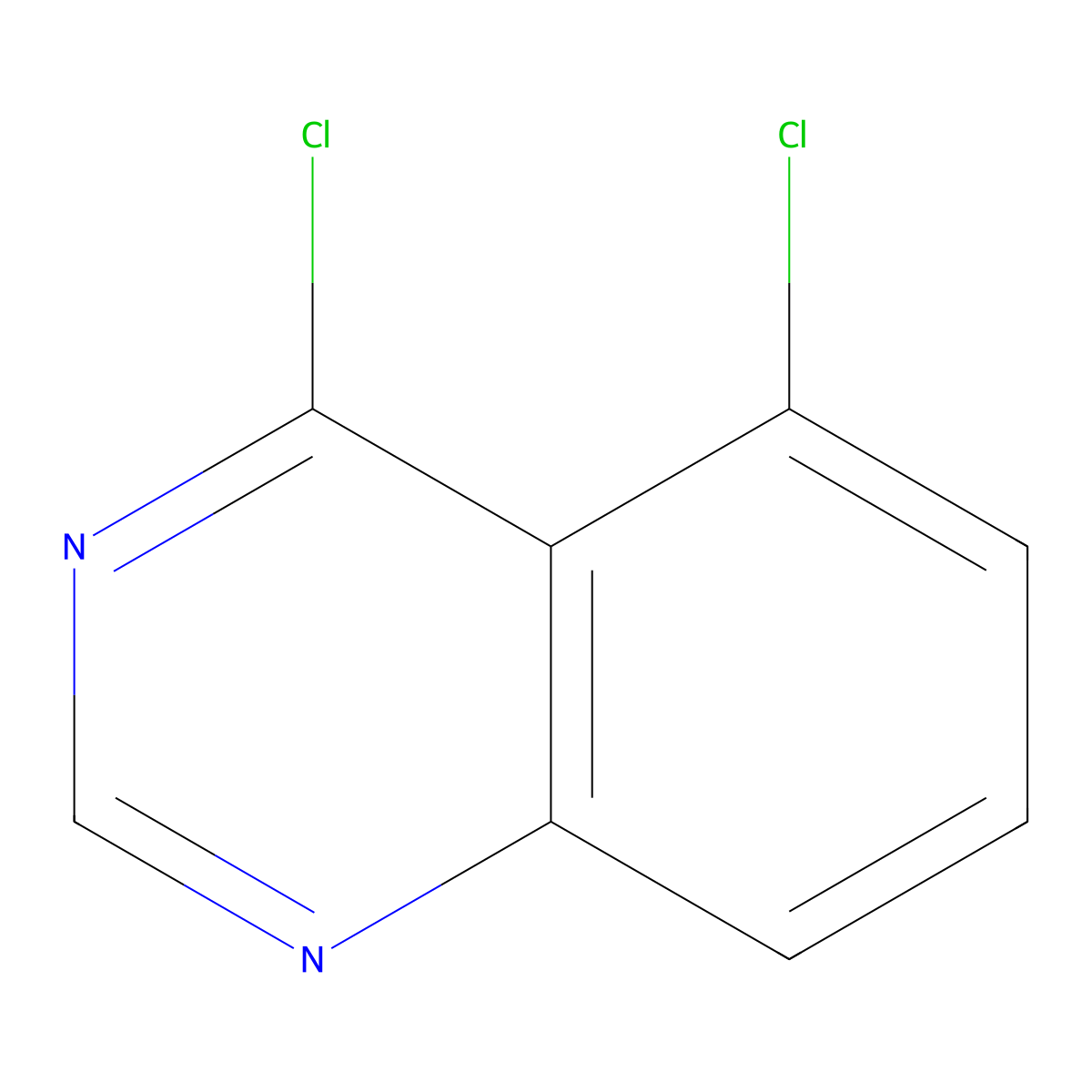 4,5-Dichloroquinazoline molecular structure, CAS 2148-55-2
