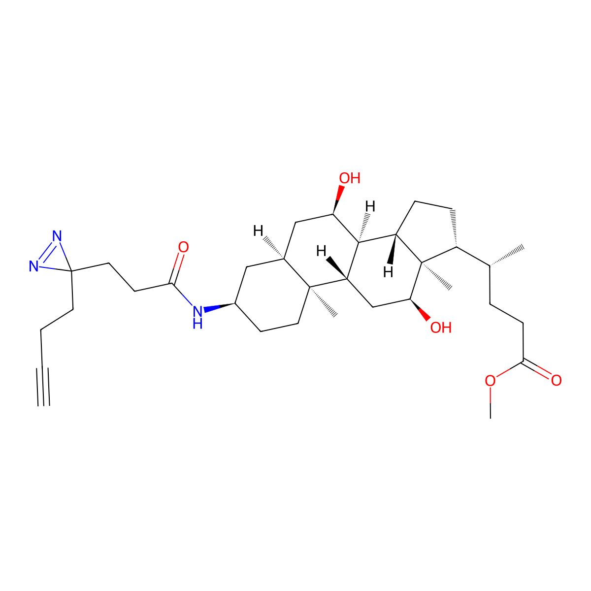 Bile acid probe 1 molecular structure, CAS 2148335-01-5