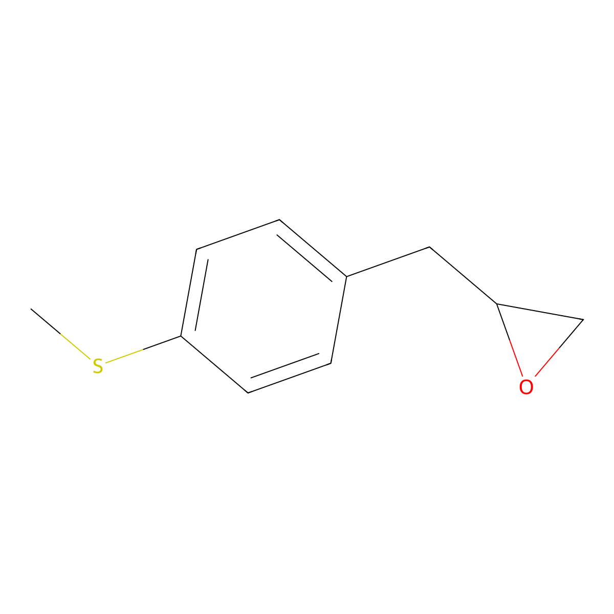 2-{[4-(Methylsulfanyl)phenyl]methyl}oxirane molecular structure, CAS 2148452-84-8