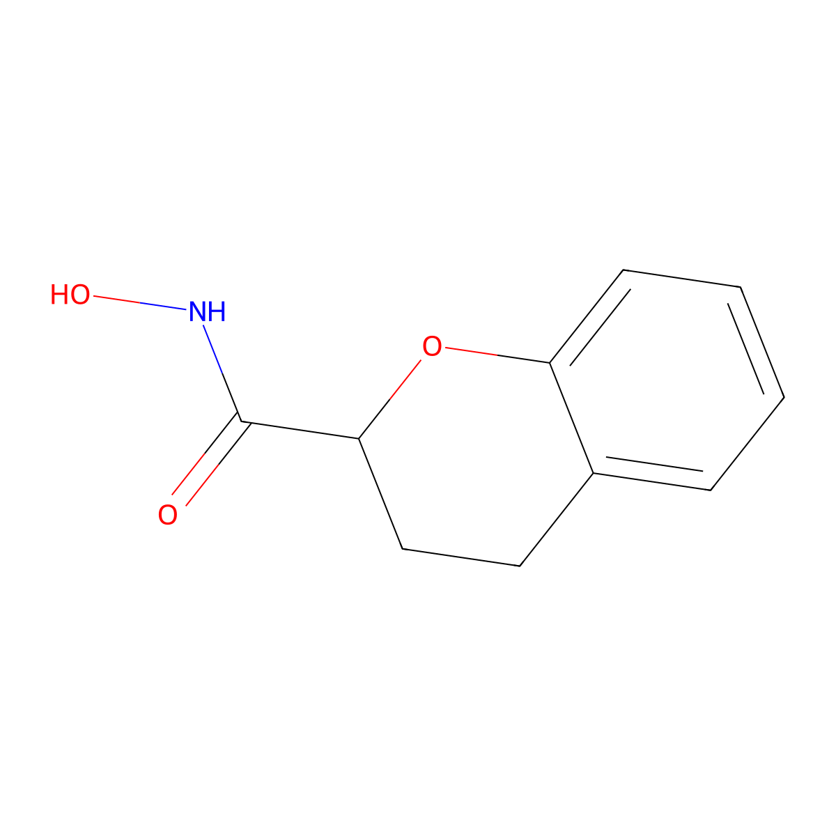 N-Hydroxychromane-2-carboxamide molecular structure, CAS 2148761-91-3