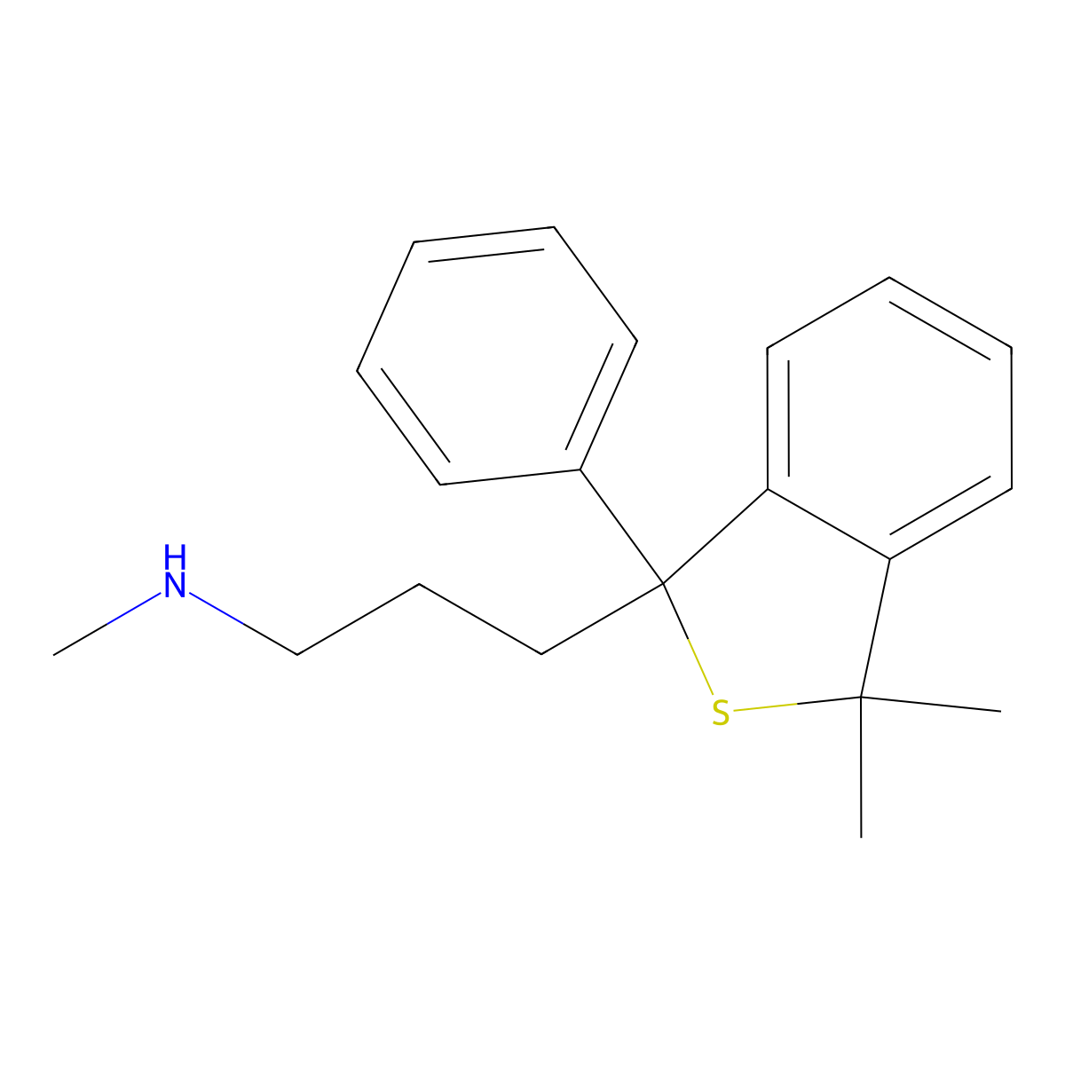 Talsupram molecular structure, CAS 21489-20-3