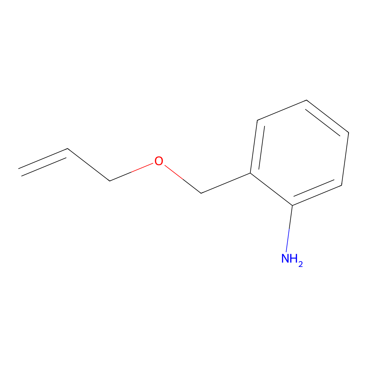 2-(Allyloxymethyl)aniline molecular structure, CAS 214914-31-5