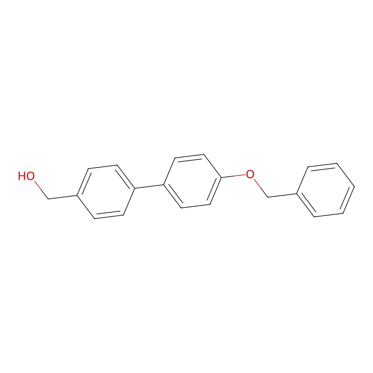 [4'-(Benzyloxy)[1,1'-biphenyl]-4-yl]methanol molecular structure, CAS 214978-34-4