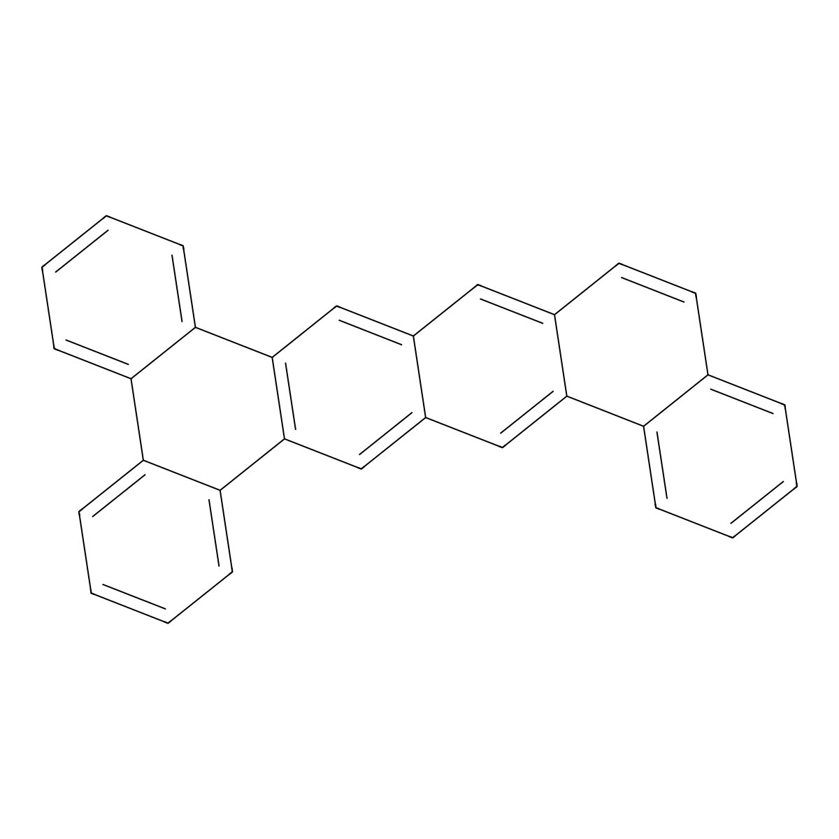 Tribenzo(a,c,j)naphthacene molecular structure, CAS 215-96-3