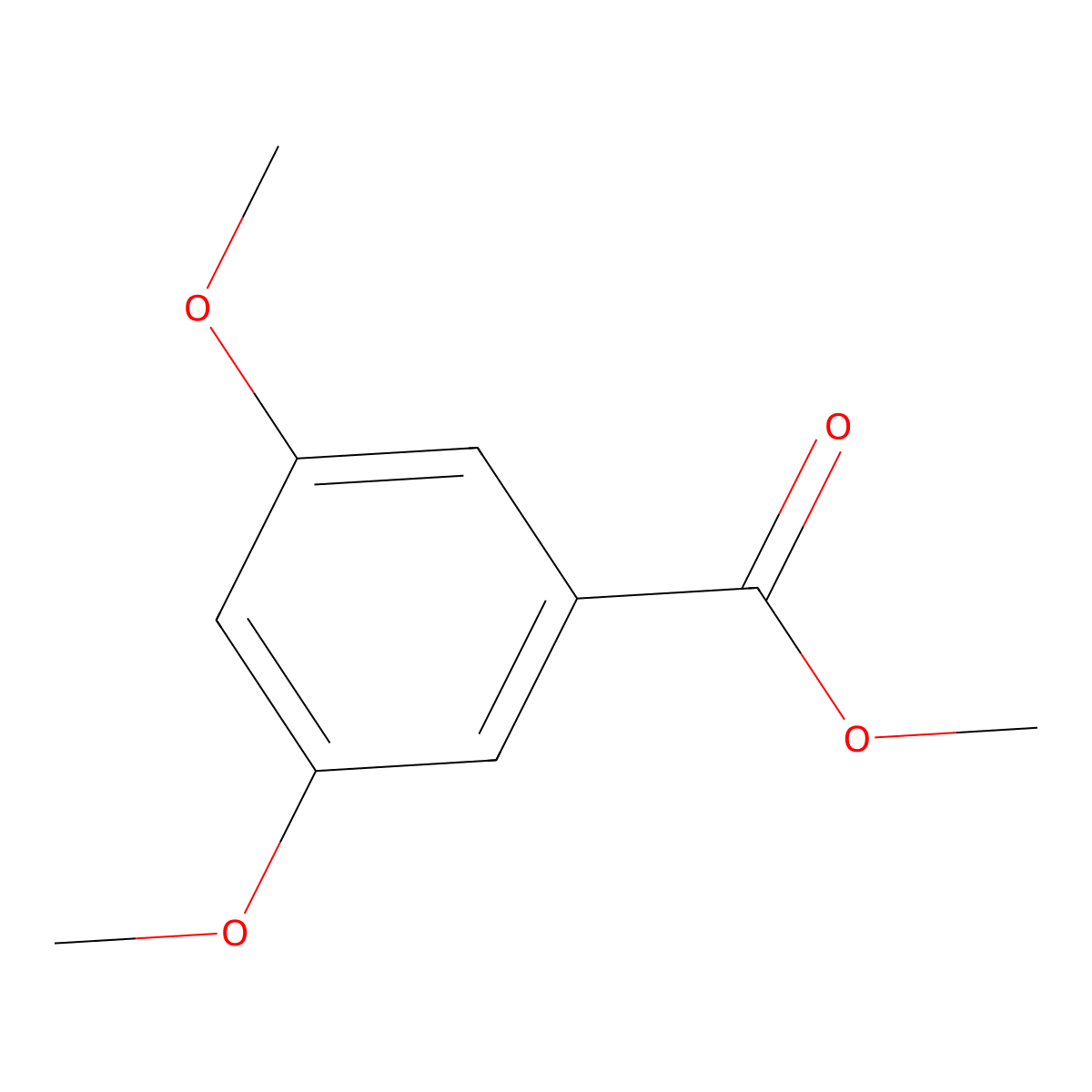 Methyl 3,5-Dimethoxybenzoate molecular structure, CAS 2150-37-0