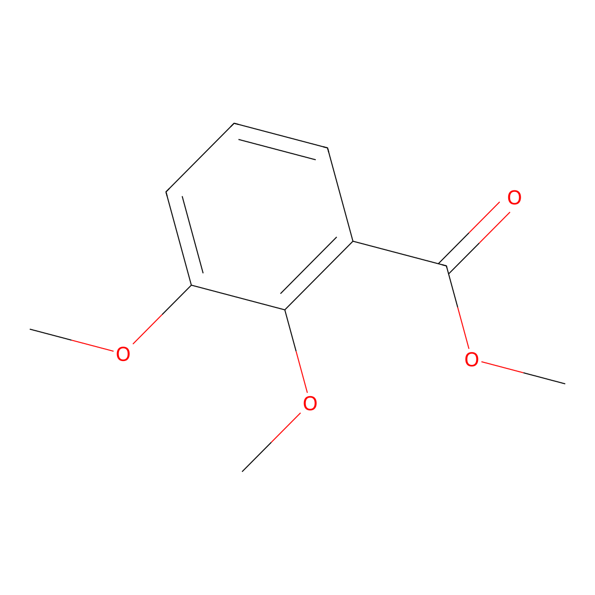 Methyl 2,3-dimethoxybenzoate molecular structure, CAS 2150-42-7
