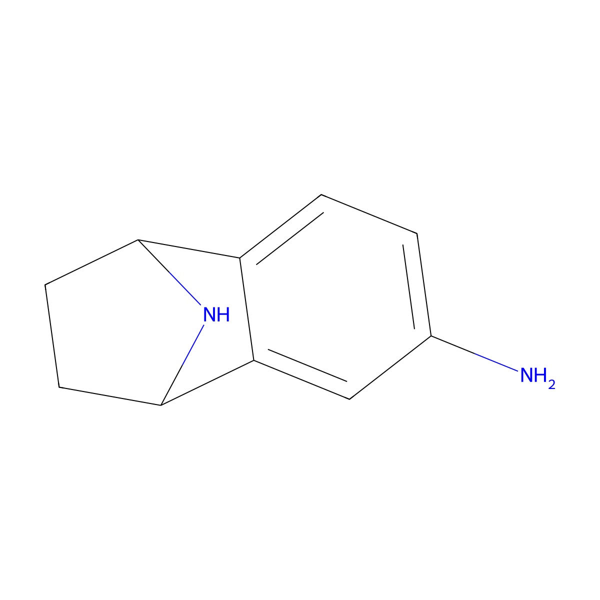 11-Azatricyclo[6.2.1.0,2,7]undeca-2,4,6-trien-4-amine molecular structure, CAS 2150769-76-7