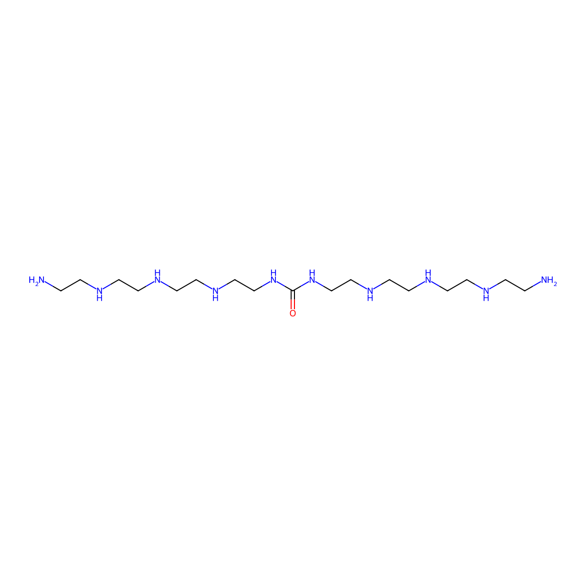 13-Amino-N-[2-[[2-[[2-[(2-aminoethyl)amino]ethyl]amino]ethyl]amino]ethyl]-2,5,8,11-tetraazatridecanamide molecular structure, CAS 21509-92-2