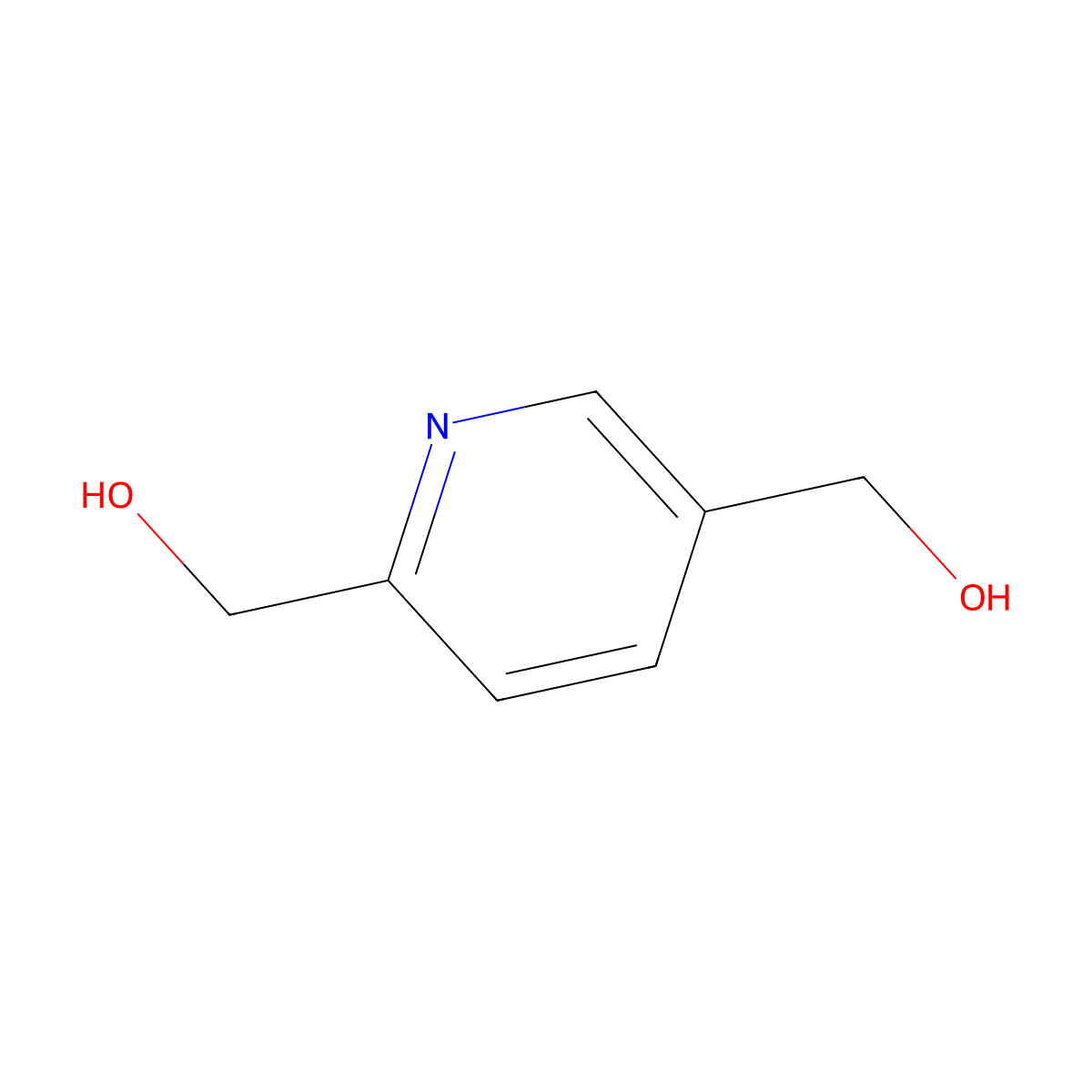[6-(Hydroxymethyl)pyridin-3-yl]methanol molecular structure, CAS 21514-99-8