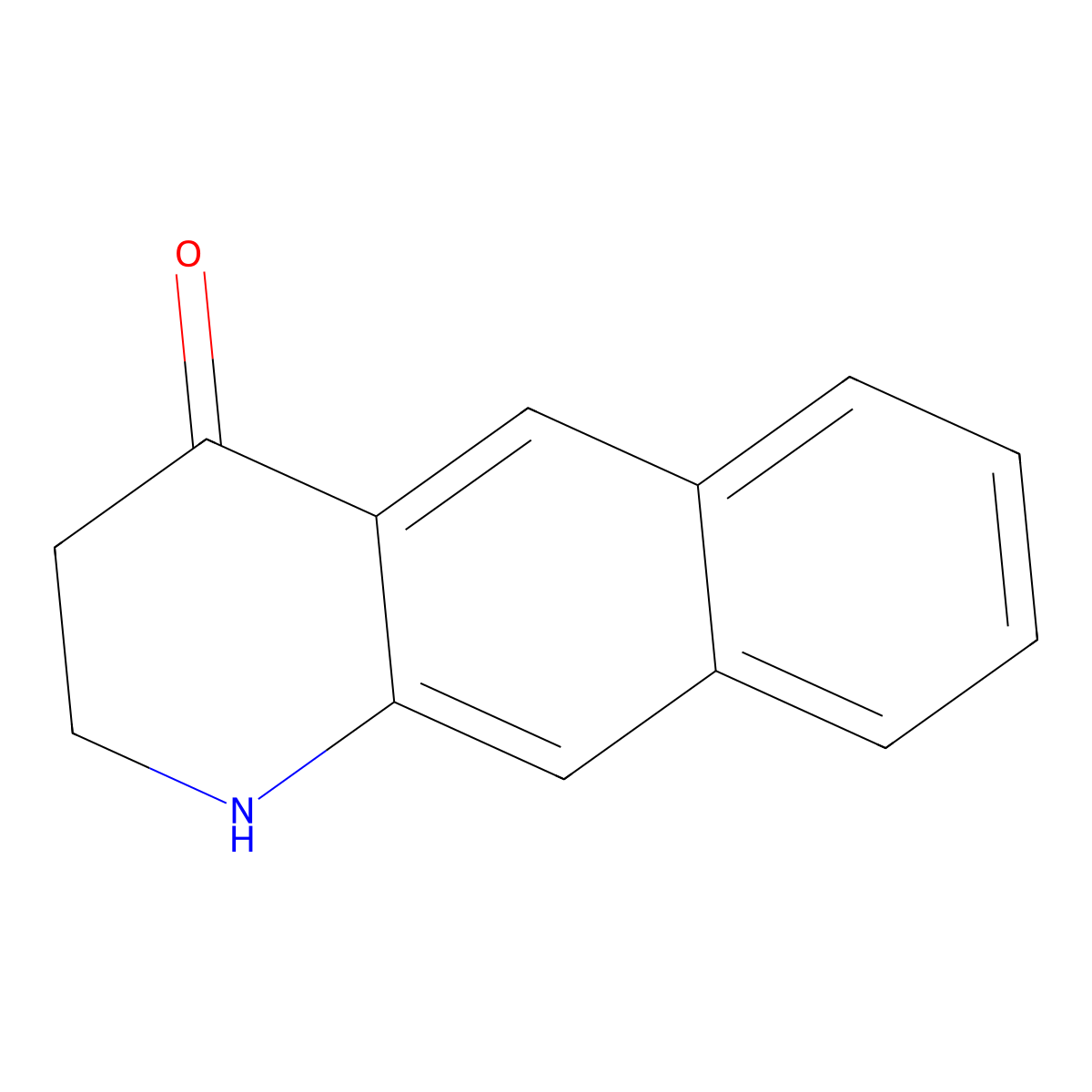 2,3-Dihydrobenzo[g]quinolin-4(1H)-one molecular structure, CAS 21516-07-4