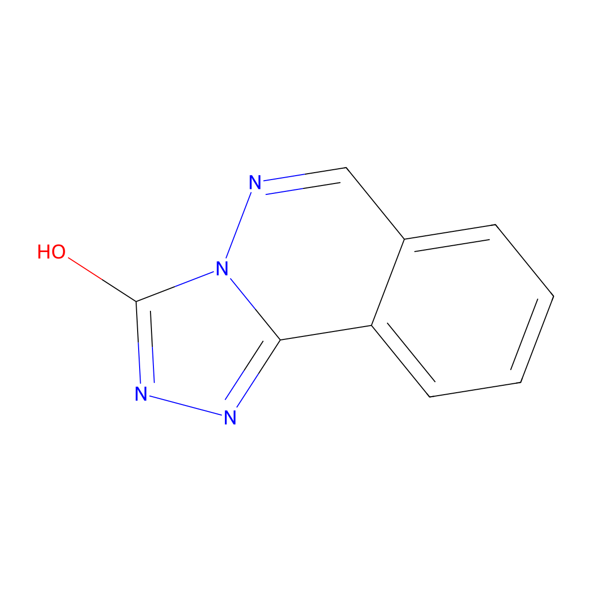 [1,2,4]Triazolo[3,4-a]phthalazin-3-ol molecular structure, CAS 21517-09-9