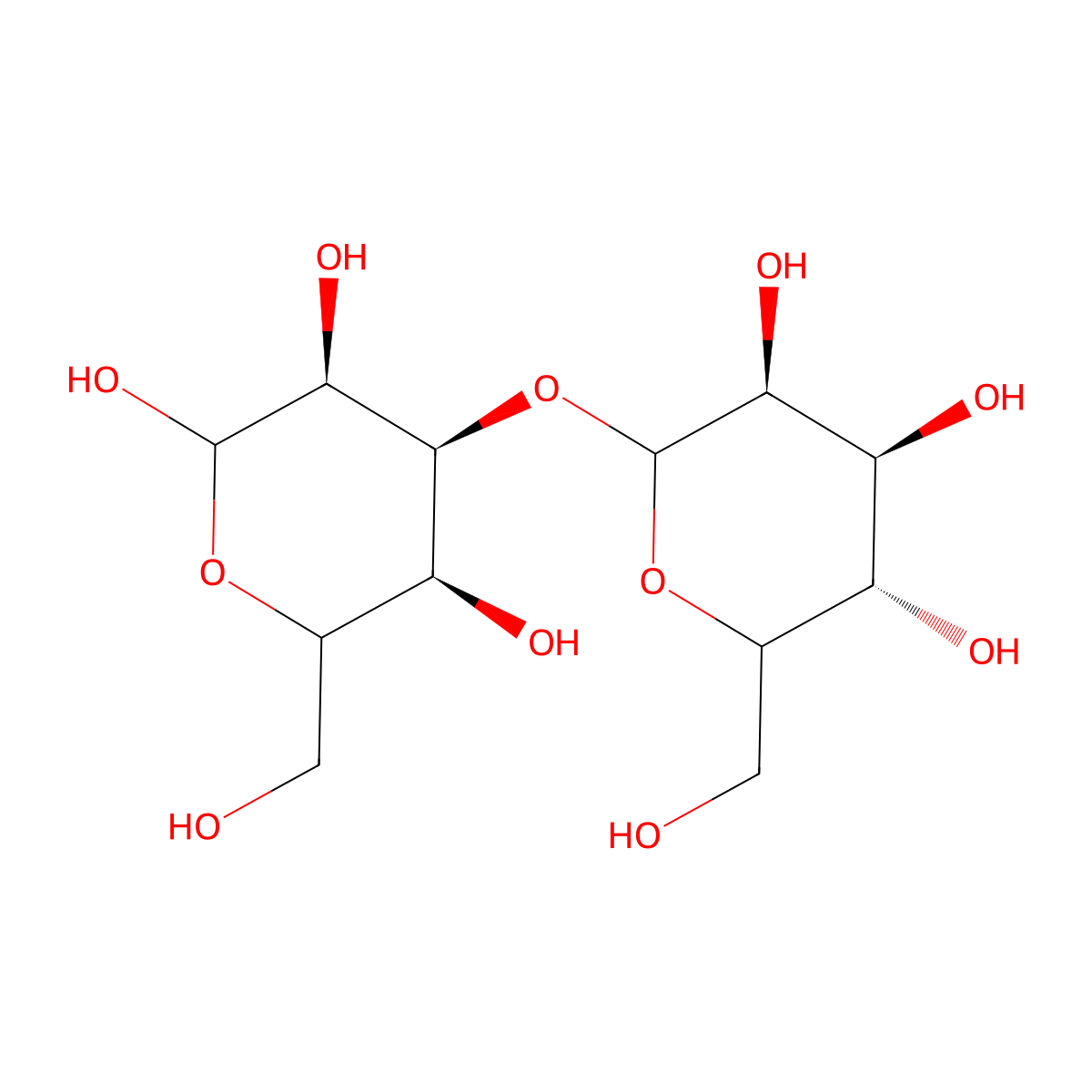 b1-3Galactobiose molecular structure, CAS 2152-85-4