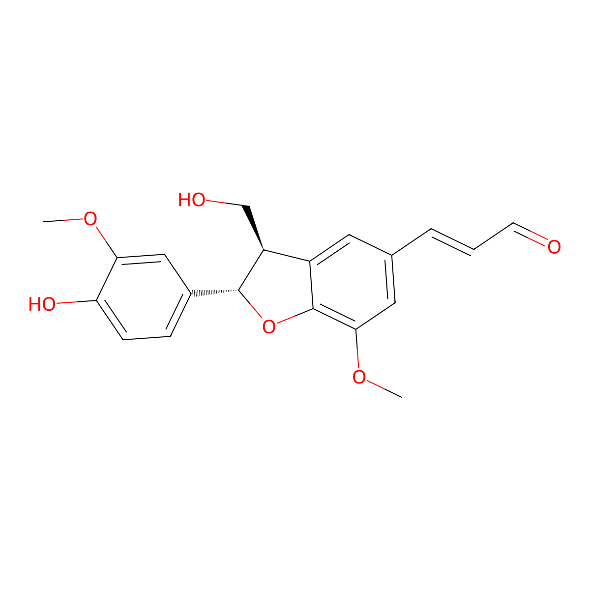 (-)-Balanophonin molecular structure, CAS 215319-47-4