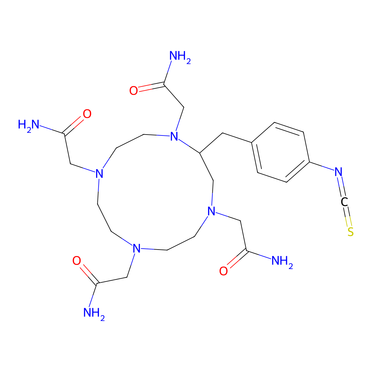 p-SCN-Bn-TCMC molecular structure, CAS 2153478-57-8