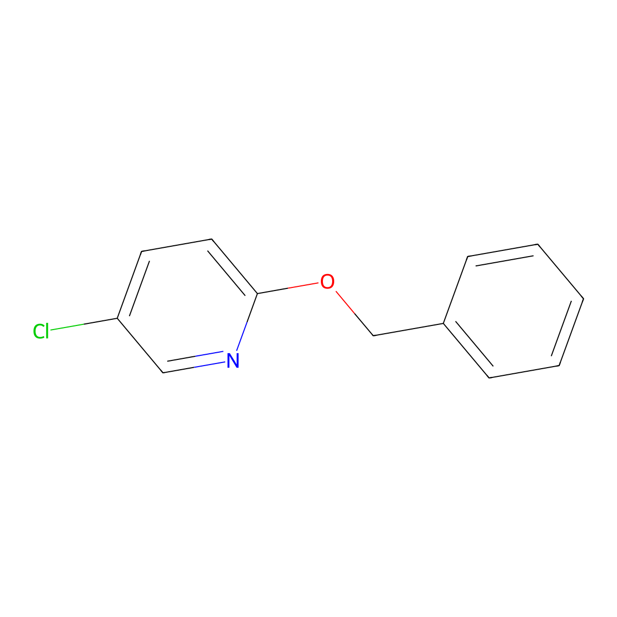 2-(Benzyloxy)-5-chloropyridine molecular structure, CAS 215437-47-1