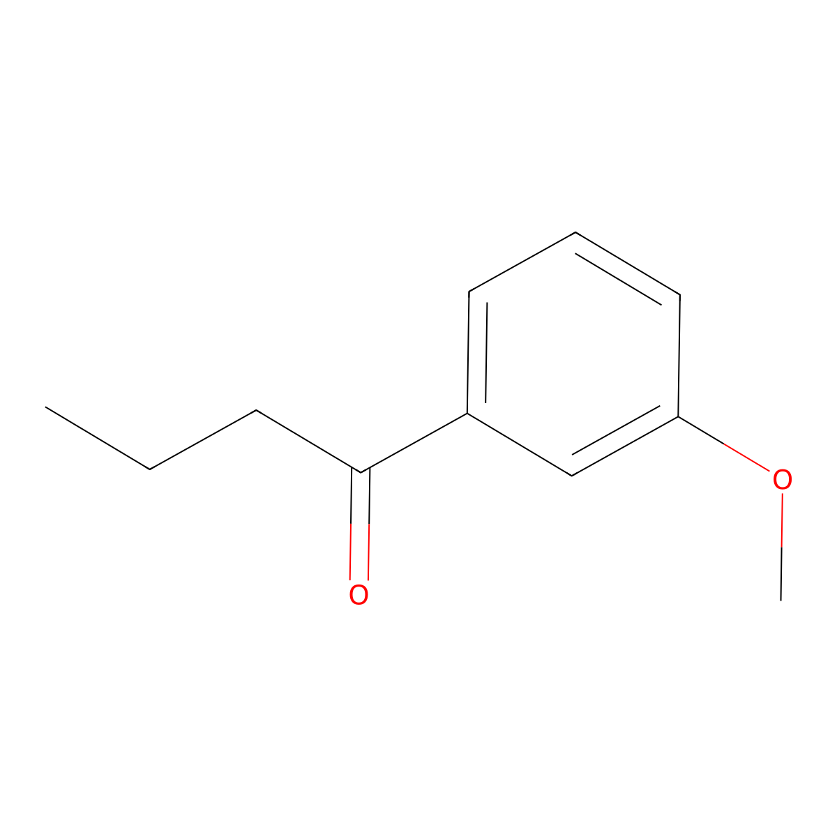 1-(3-Methoxyphenyl)butan-1-one molecular structure, CAS 21550-06-1