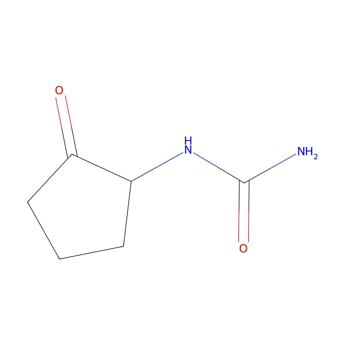 (2-Oxocyclopentyl)urea molecular structure, CAS 2155091-55-5