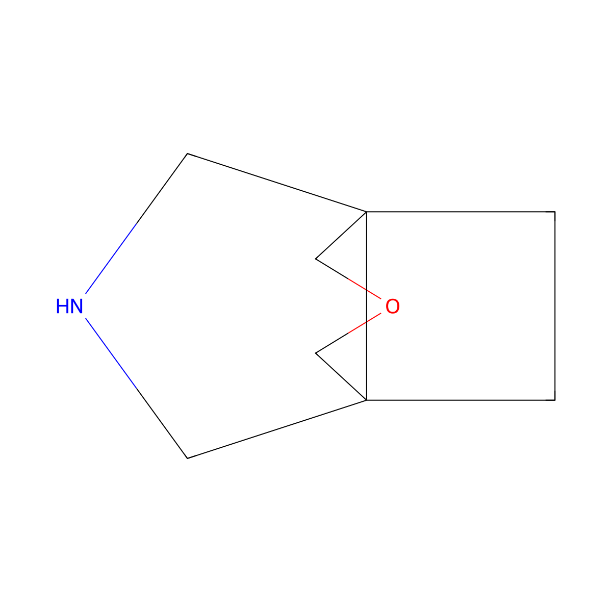 3-Oxa-7-azatricyclo[3.3.2.0,1,5]decane molecular structure, CAS 2155854-82-1