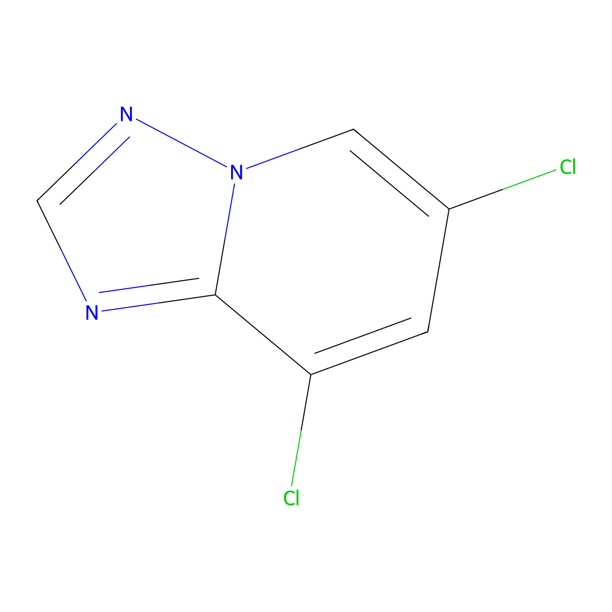 6,8-Dichloro-[1,2,4]triazolo[1,5-a]pyridine molecular structure, CAS 2155875-35-5