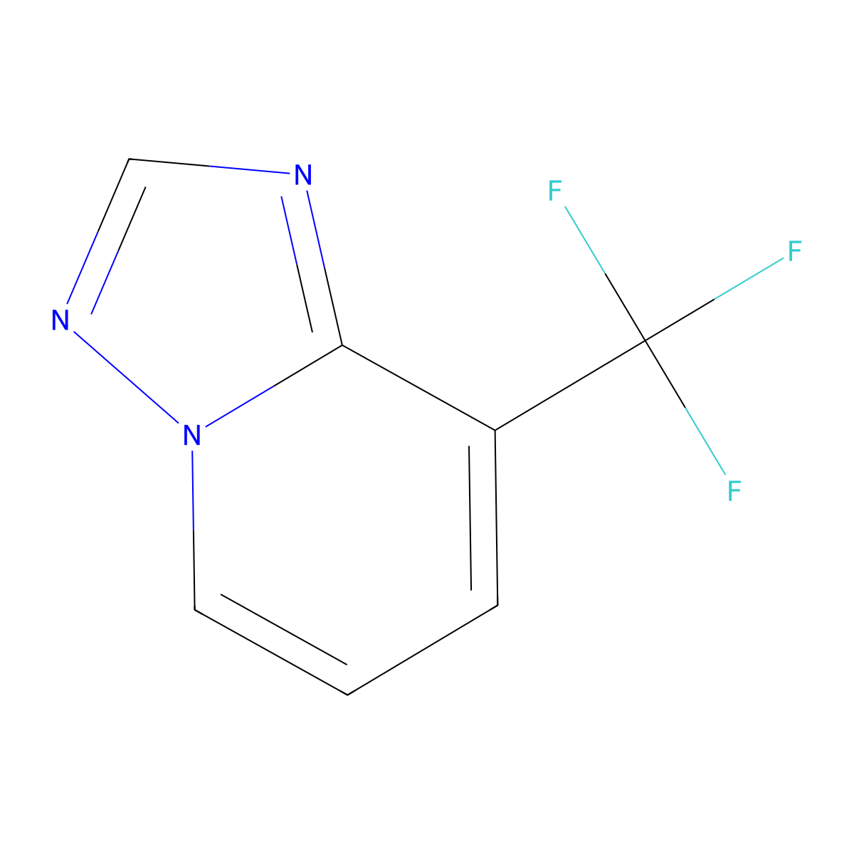 8-(Trifluoromethyl)-[1,2,4]triazolo[1,5-a]pyridine molecular structure, CAS 2155875-93-5