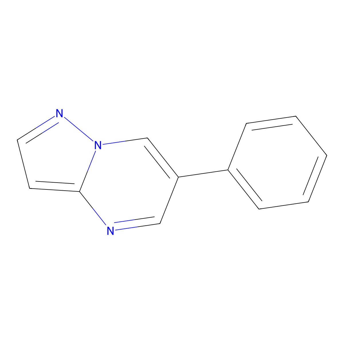 6-Phenylpyrazolo[1,5-a]pyrimidine molecular structure, CAS 2156266-25-8
