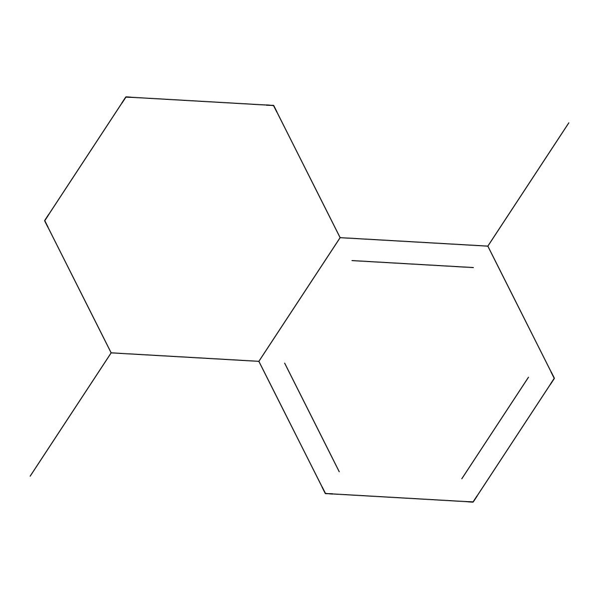 1,5-Dimethyltetralin molecular structure, CAS 21564-91-0