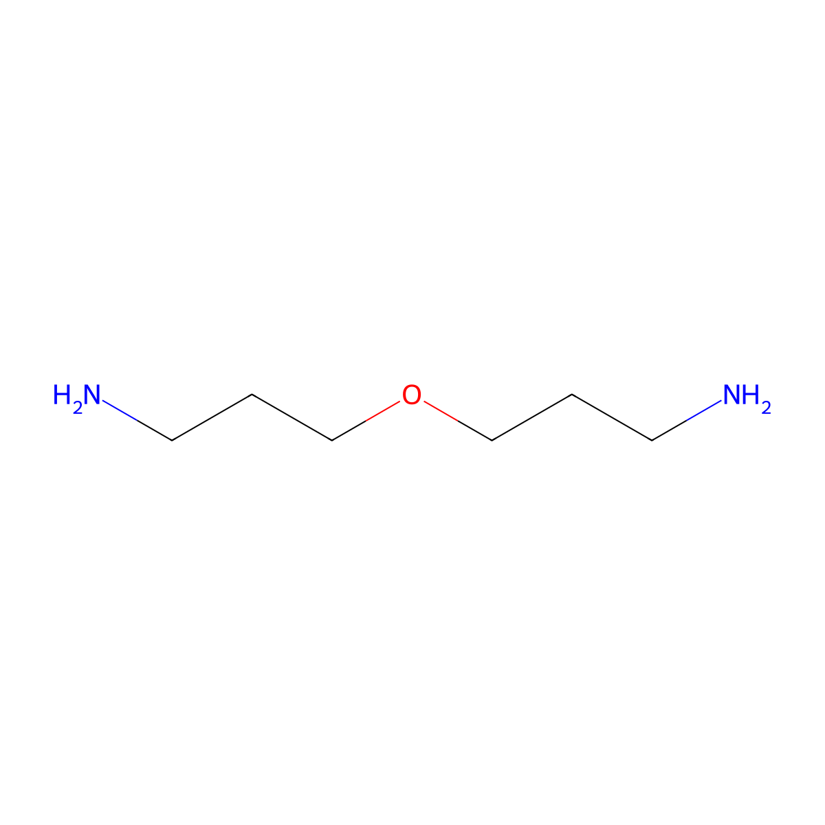 Bis(3-aminopropyl) Ether molecular structure, CAS 2157-24-6