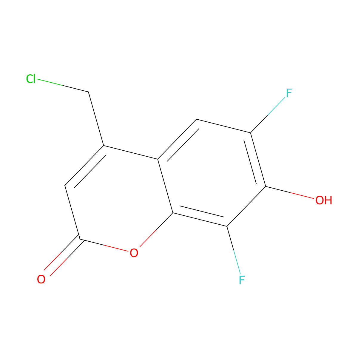 CellTracker Blue CMF2HC Dye molecular structure, CAS 215868-45-4