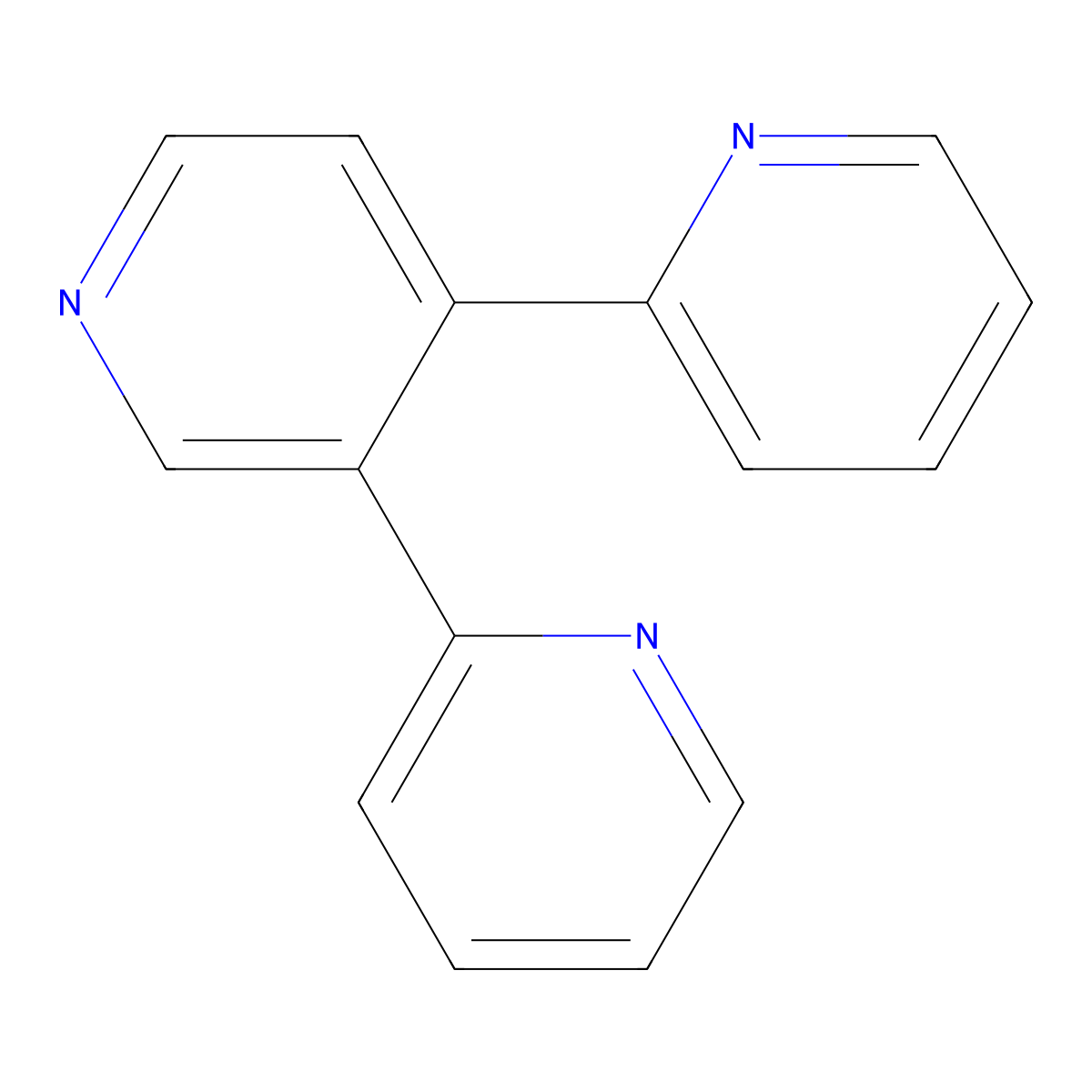 3,4-DI(Pyridin-2-YL)pyridine molecular structure, CAS 21605-95-8