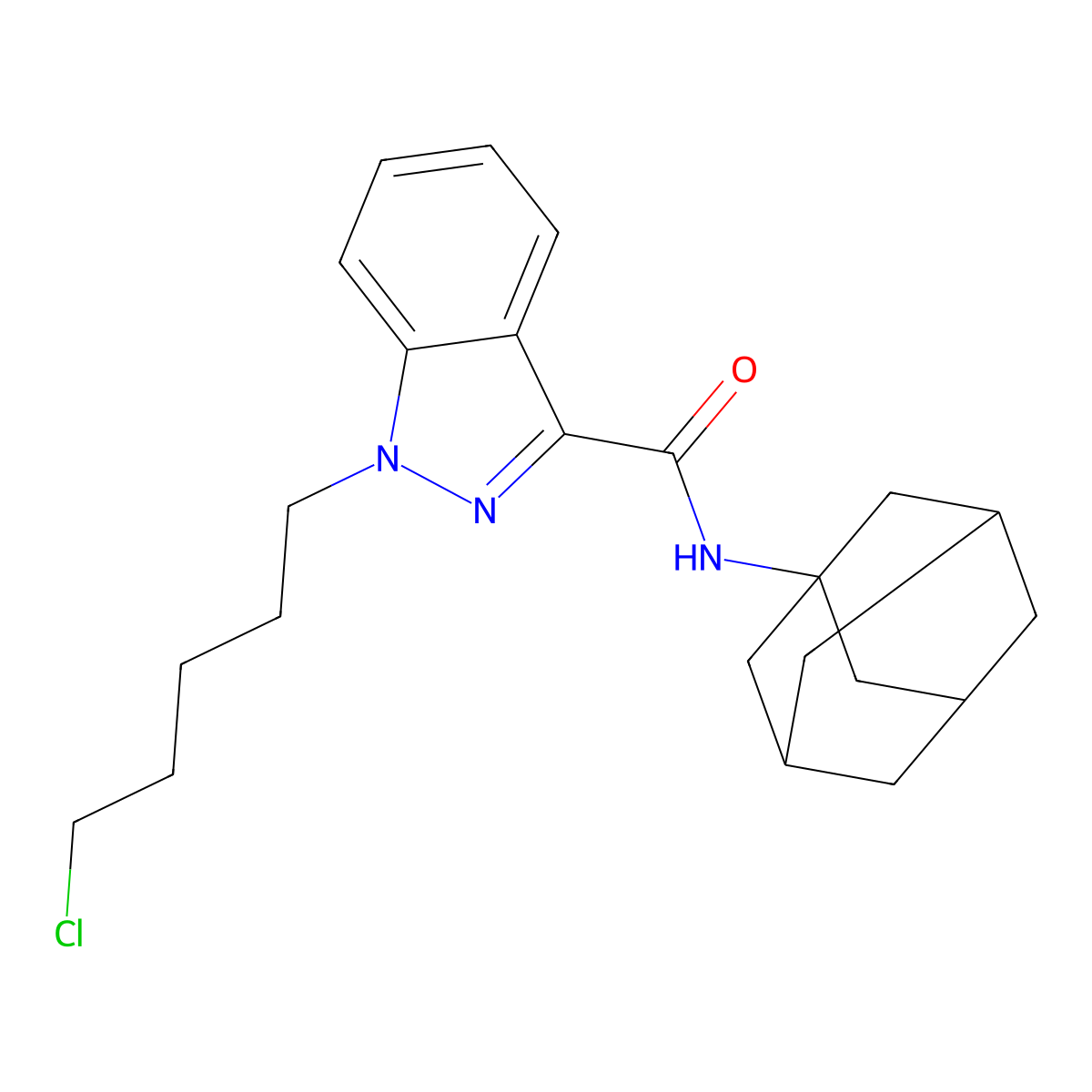 5c-Apinaca molecular structure, CAS 2160555-52-0