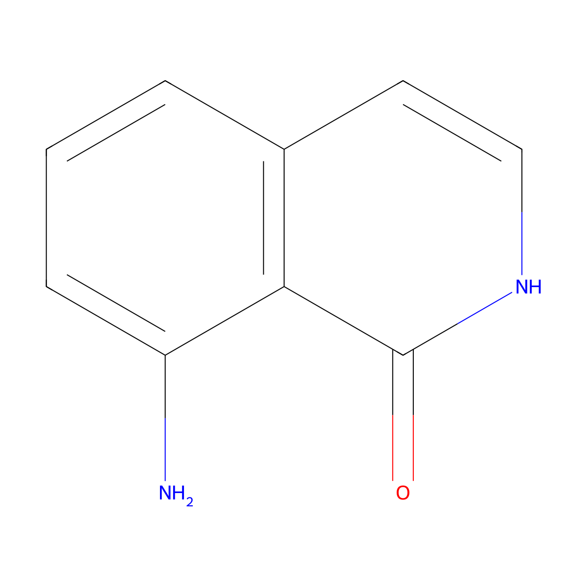 8-Aminoisoquinolin-1-ol molecular structure, CAS 216097-69-7