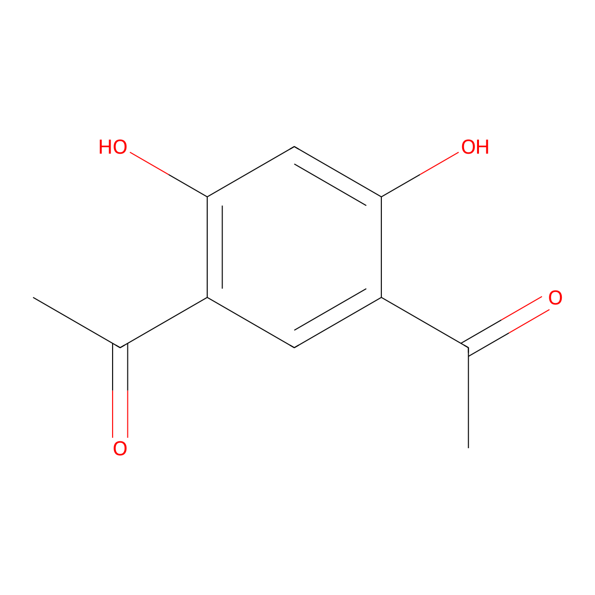 4,6-Diacetylresorcinol molecular structure, CAS 2161-85-5