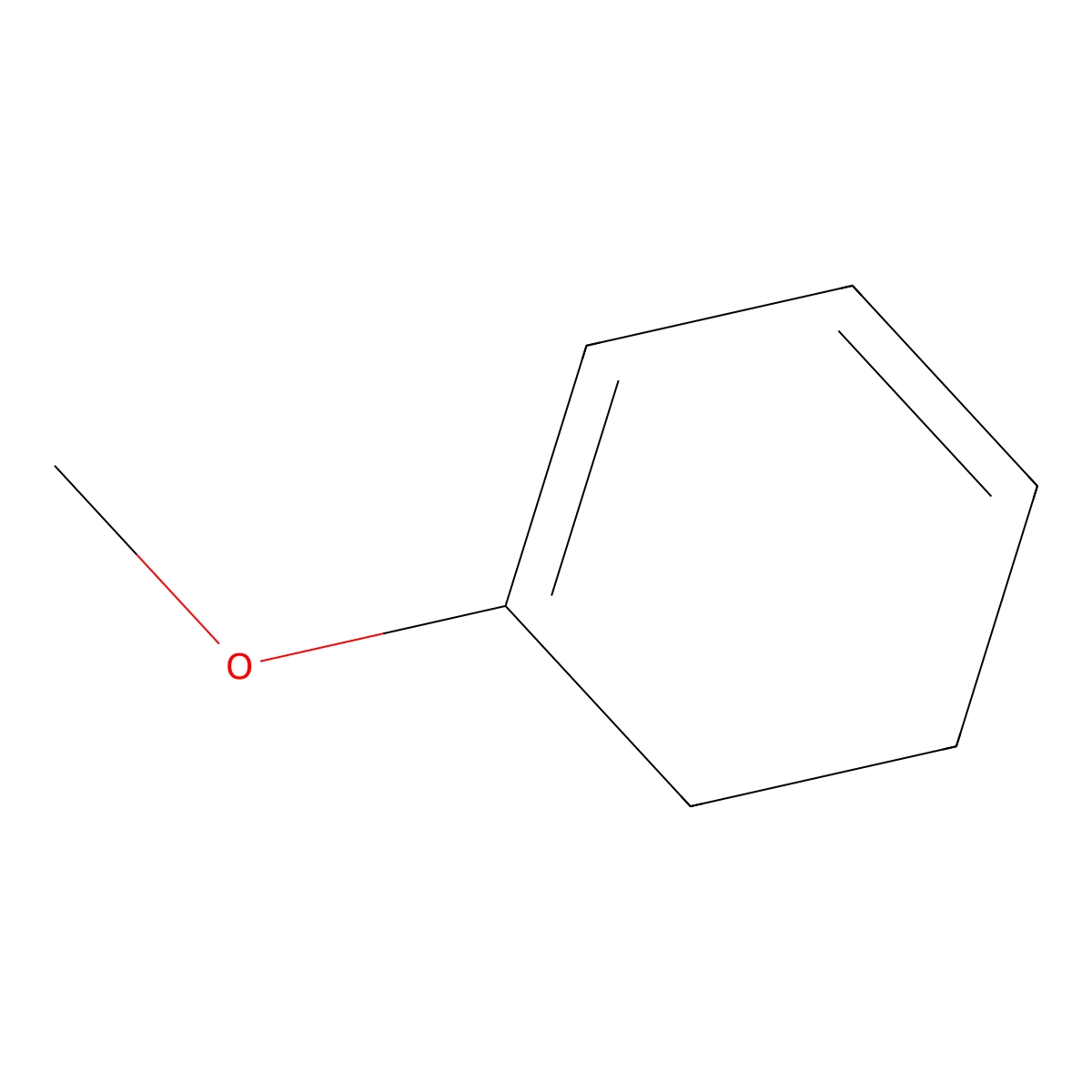 Cyclohexadiene, 1-methoxy- molecular structure, CAS 2161-90-2