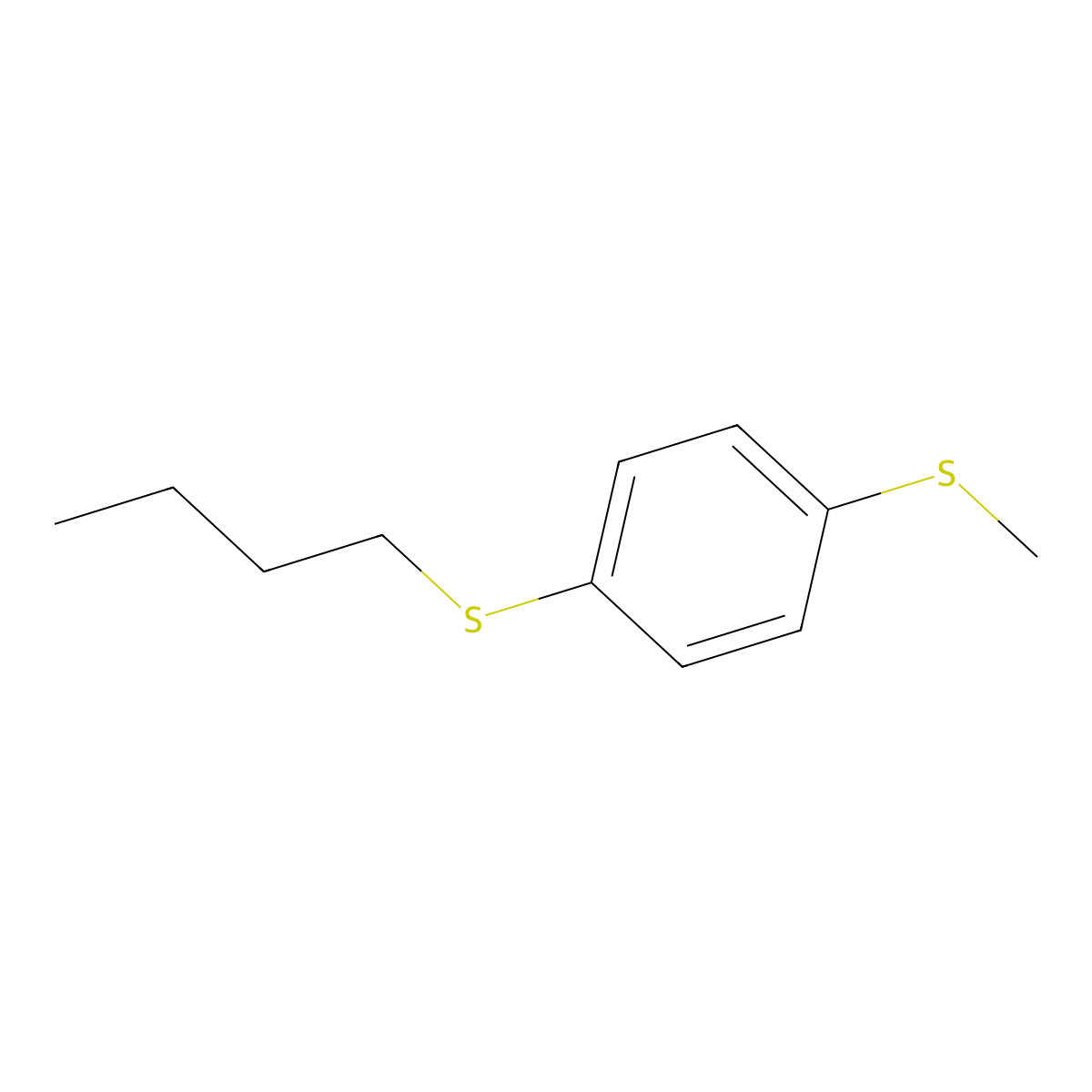 4-(n-Butylthio)thioanisole molecular structure, CAS 216144-37-5