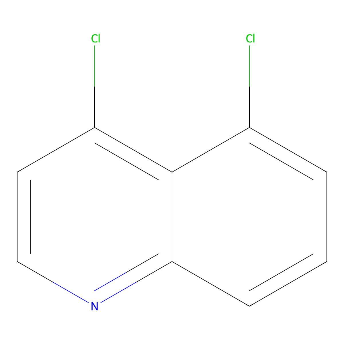 4,5-Dichloroquinoline molecular structure, CAS 21617-18-5
