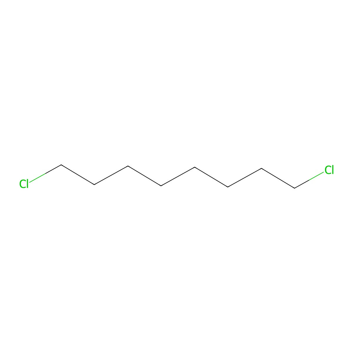 1,8-Dichlorooctane molecular structure, CAS 2162-99-4