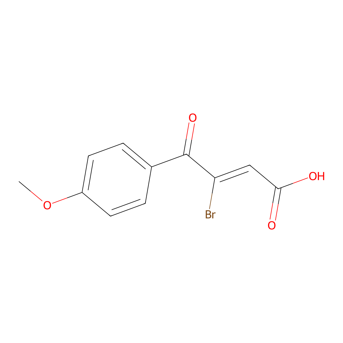 Bromebric acid, (Z)- molecular structure, CAS 21653-96-3