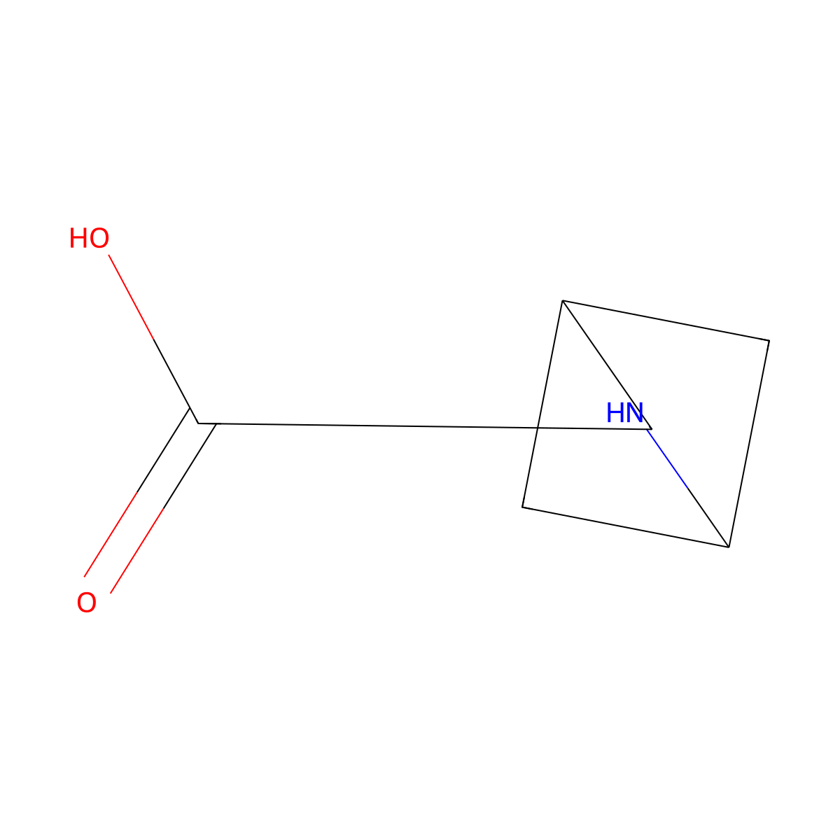 (R)-2-Azabicyclo[2.1.1]hexane-3-carboxylic acid molecular structure, CAS 2166212-64-0