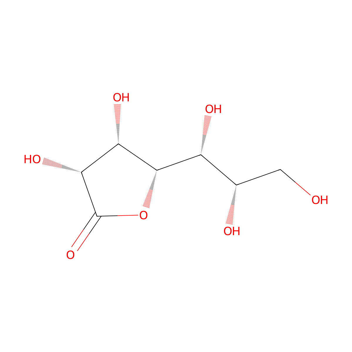 (3R,4S,5S)-3,4-Dihydroxy-5-[(1R,2S)-1,2,3-trihydroxypropyl]oxolan-2-one molecular structure, CAS 2166224-43-5