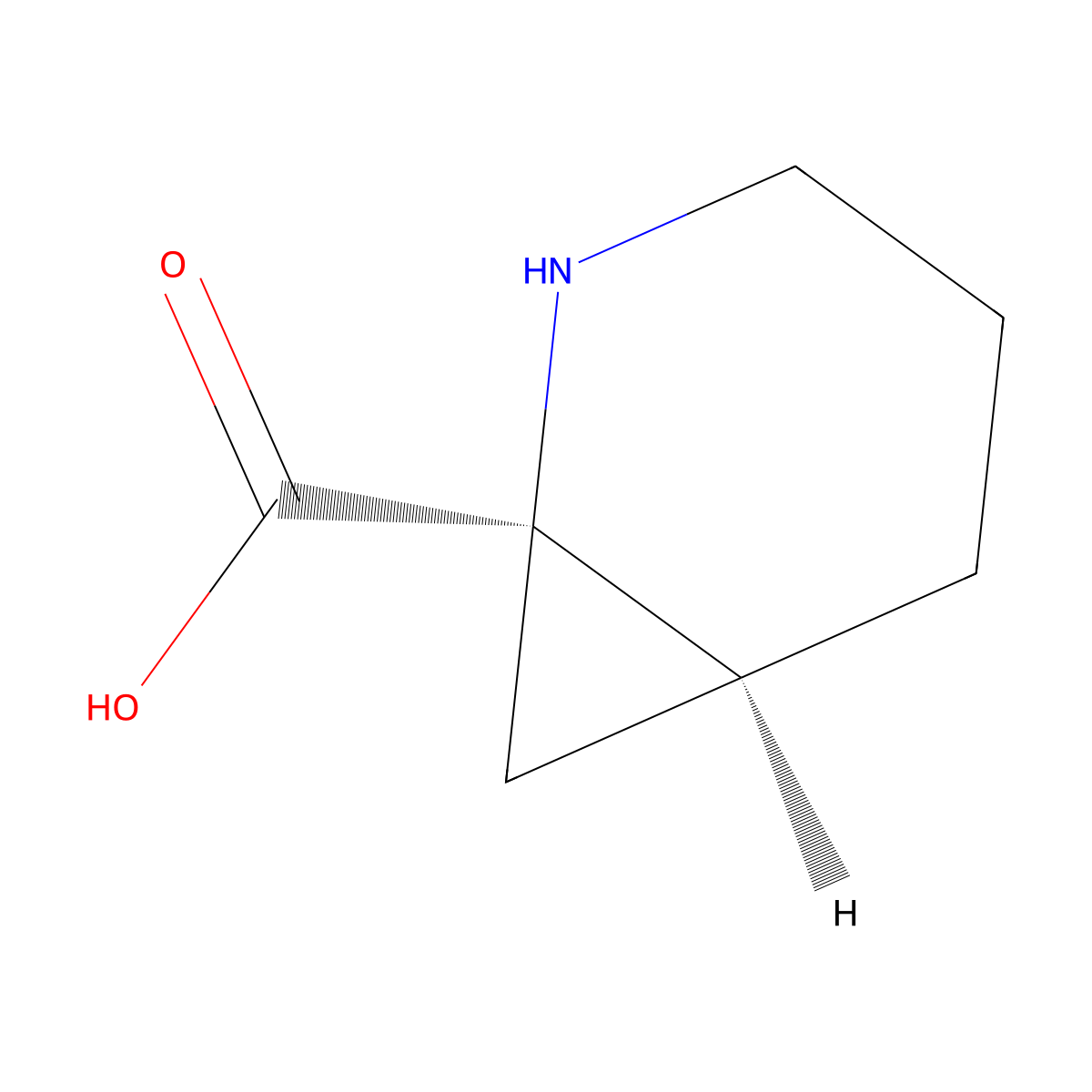 (1R,6S)-2-Azabicyclo[4.1.0]heptane-1-carboxylic acid molecular structure, CAS 2166302-88-9