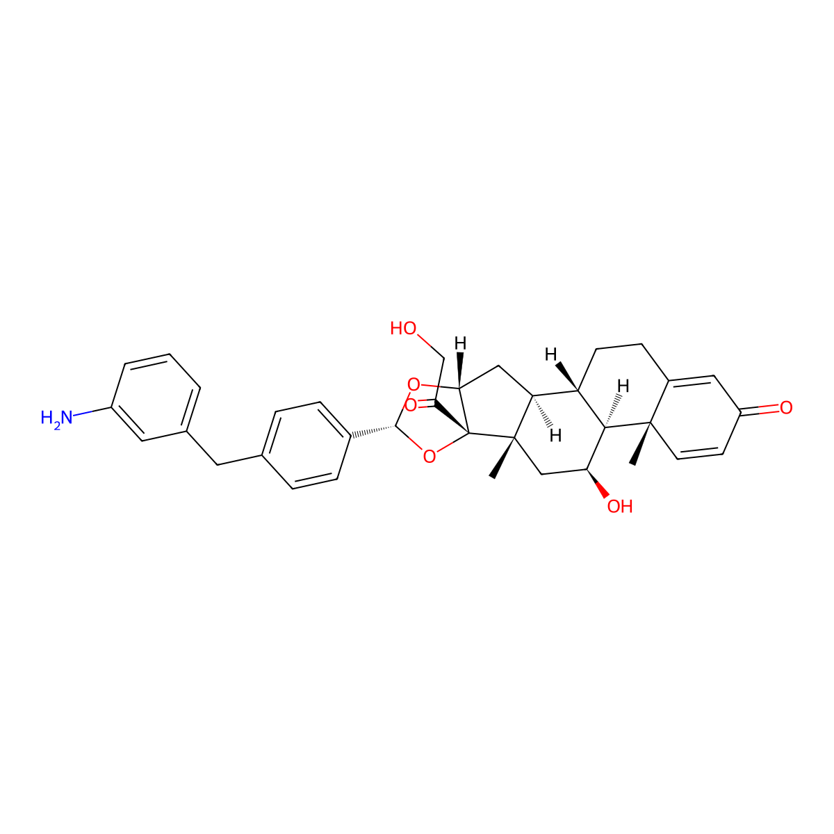 Glucocorticoid receptor agonist-1 molecular structure, CAS 2166375-82-0